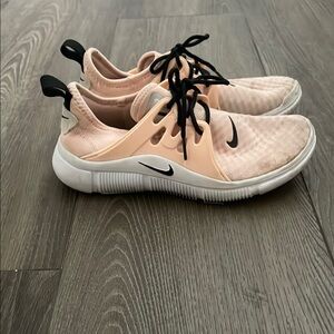 Nike Blush and White Athletic Shoes